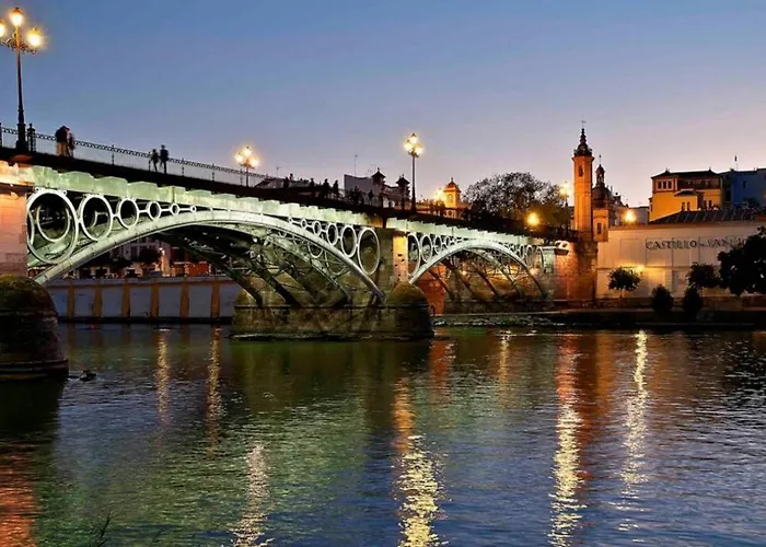 G12 Trendy And Comfy Bright Loft Meters From Bullring And Trianas Bridge, Galera Street Apartmán *